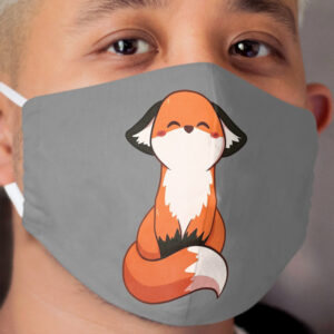Cute Fox Cloth Face Mask