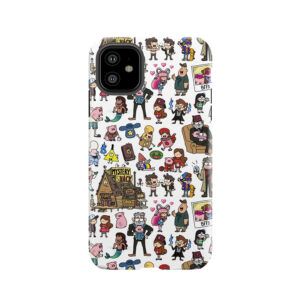 Cute Gravity Falls Doodle Tough Phone Case