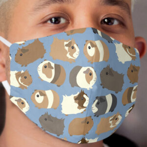 Cute Guinea Pigs Cloth Face Mask