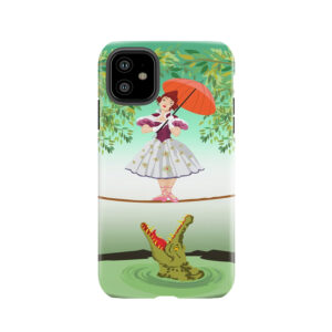 Cute Halloween The Crocodile Girl Deadly Circus Tough Phone Case