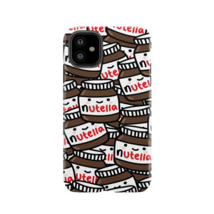 Cute Nutella Pattern! Tough Phone Case