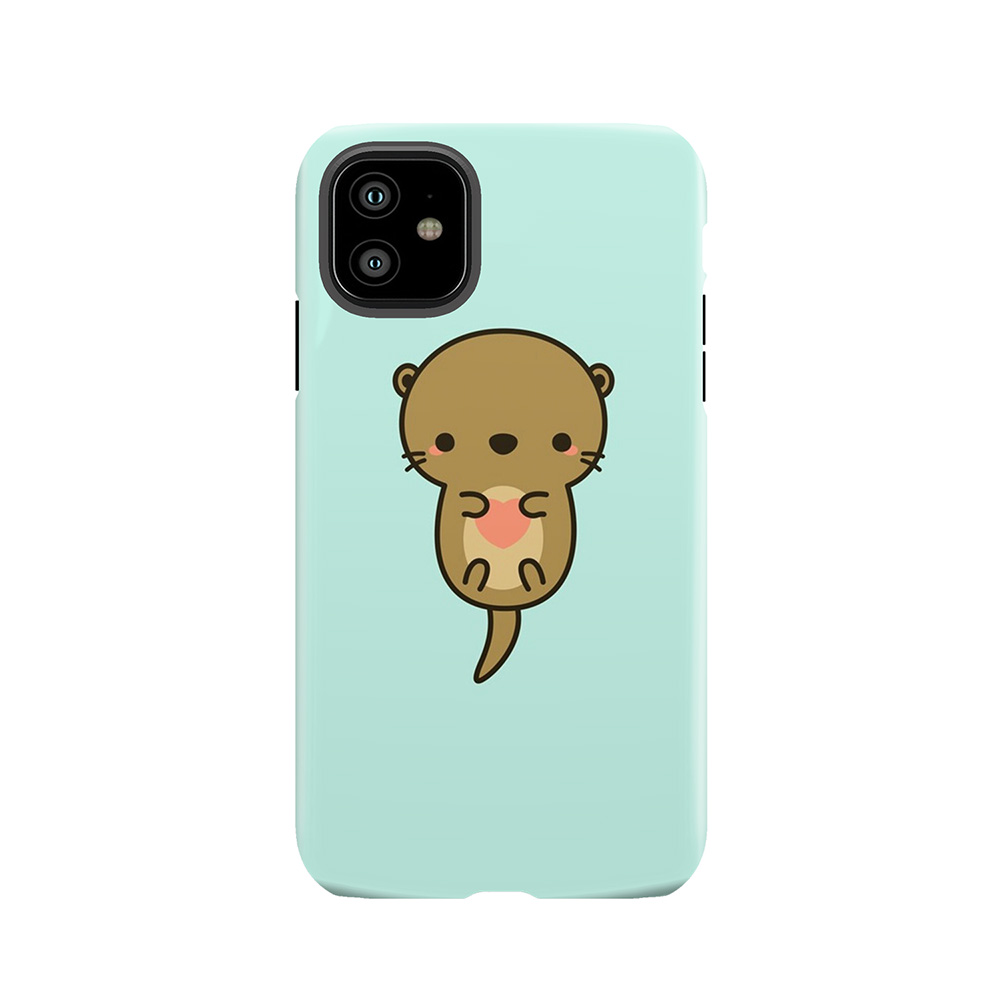Cute Otter Tough Phone Case