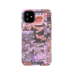 Cute Pink Y2K Collage Tough Phone Case