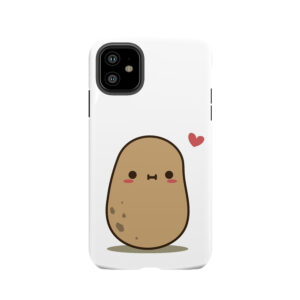 Cute Potato In Love Tough Phone Case