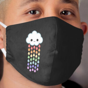 Cute Rain Cloud Cloth Face Mask
