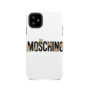 Cute Teddy Bear Moschino Tough Phone Case