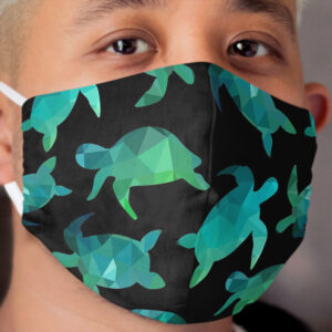 Cute Turtle Cloth Face Mask