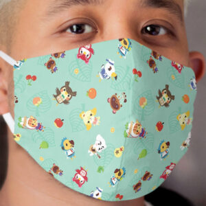 Cute Villagers Cloth Face Mask