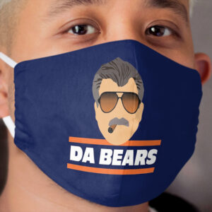 Da Bears Ditka Cloth Face Mask