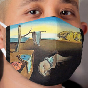 DALI, Salvador Dali, The Persistence of Memory, 1931. Cloth Face Mask