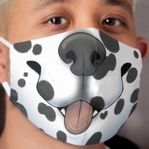 Dalmatian Dog Cloth Face Mask