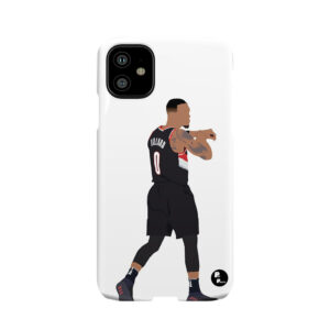 Damian Lillard 'Dametime' Minimalist Art // Phone Cases, Shirts, Stickers And More Phone Case