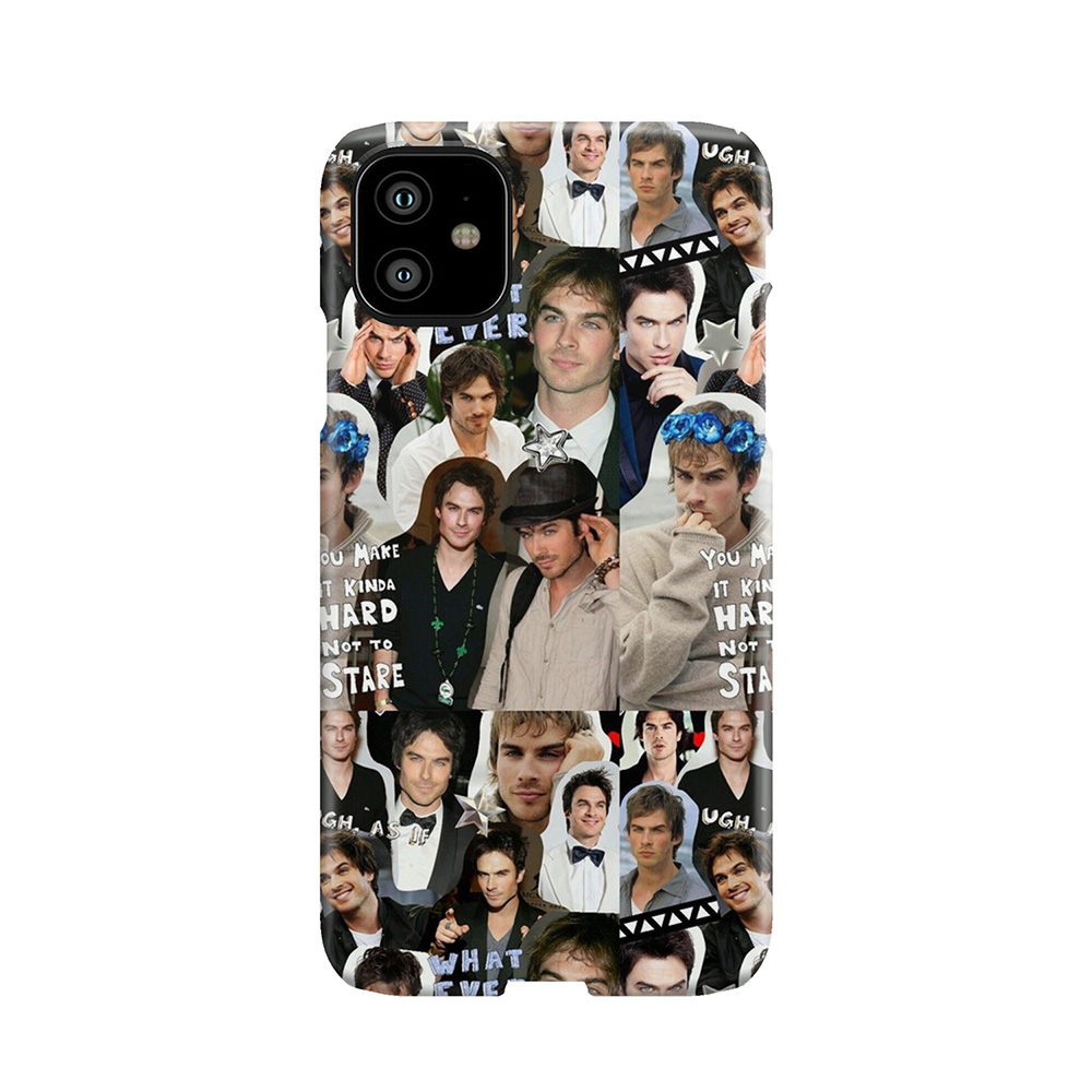 Damon Salvatore Collage Phone Case