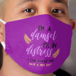 Damsel in Distress Cloth Face Mask