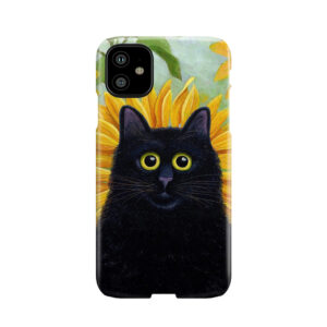 Dan De Lion With Sunflowers Phone Case