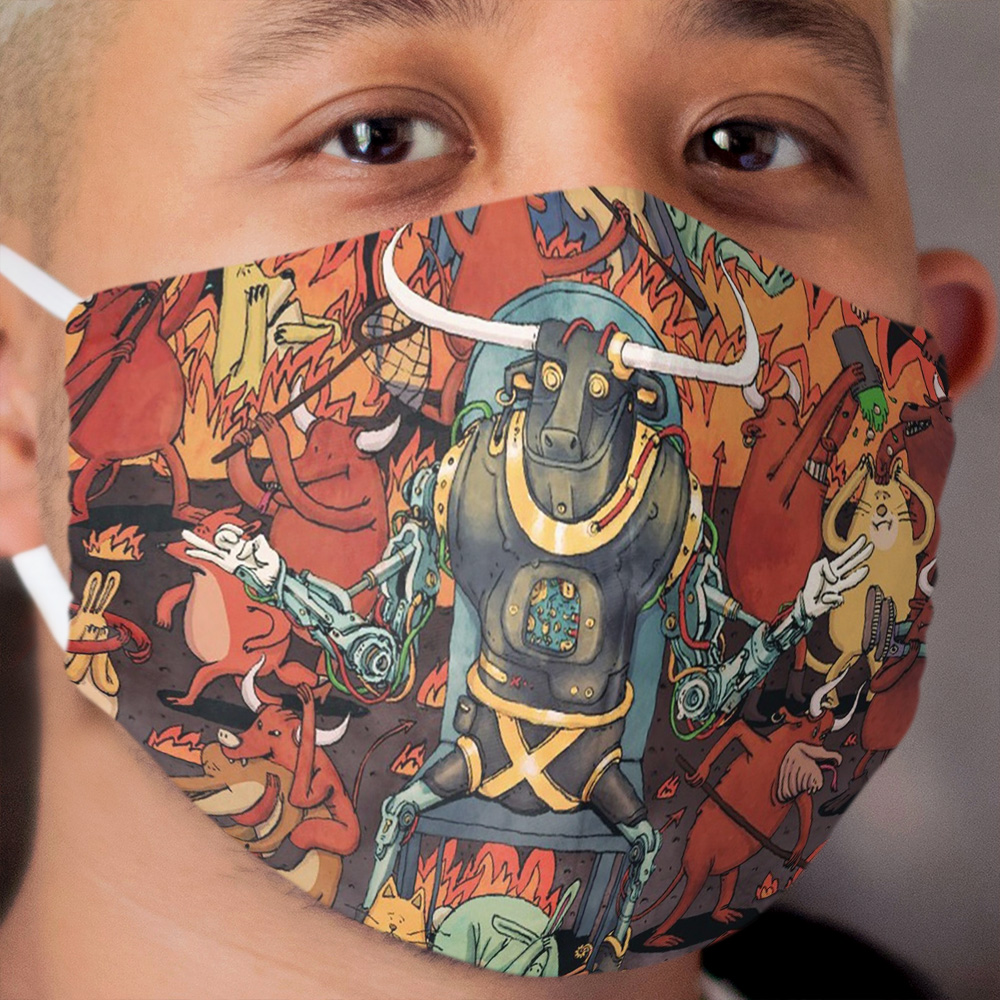 Dance Gavin Dance sphinxx afterburner Cloth Face Mask
