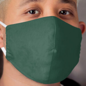 Dark Emerald Green - Lowest Price On Site - Accent Color Decor Cloth Face Mask