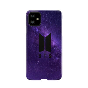 Dark Purple Galaxy Bts Logo Phone Case