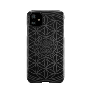 Dark Sacred Unity - Sacred Geometry Phone Case