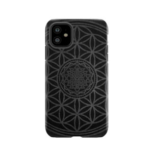 Dark Sacred Unity - Sacred Geometry Tough Phone Case