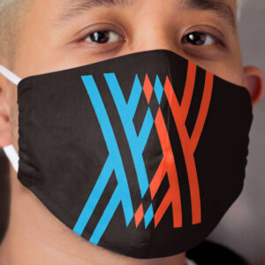 Darling In The Franxx Zero Two t shirt Cloth Face Mask
