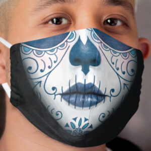 Day Of Dead,Dia De Muertos Girl Arts Cloth Face Mask