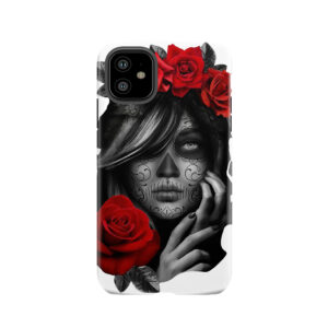 Day Of The Dead Woman Tough Phone Case
