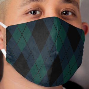 Dazzling green plaid Cloth Face Mask