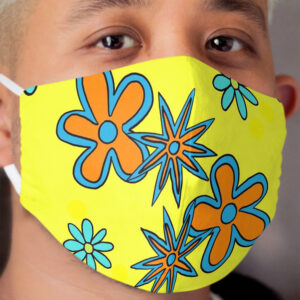 De La Soul - 3 Feet High & Rising Flower Patterns Cloth Face Mask