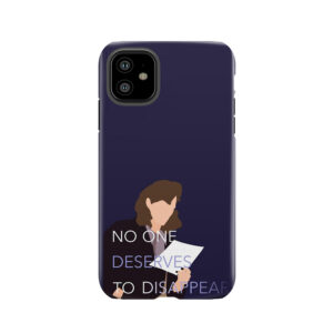 Dear Evan Hansen - No One Deserves To Disappear Tough Phone Case