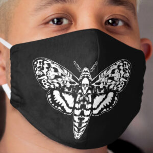 Death's Head Moth Cloth Face Mask
