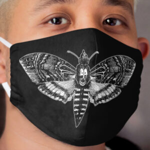 Deaths Head Moth - Silence of the Lambs Cloth Face Mask