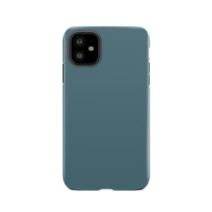 Deep Hydro Blue Solid Colour Tough Phone Case