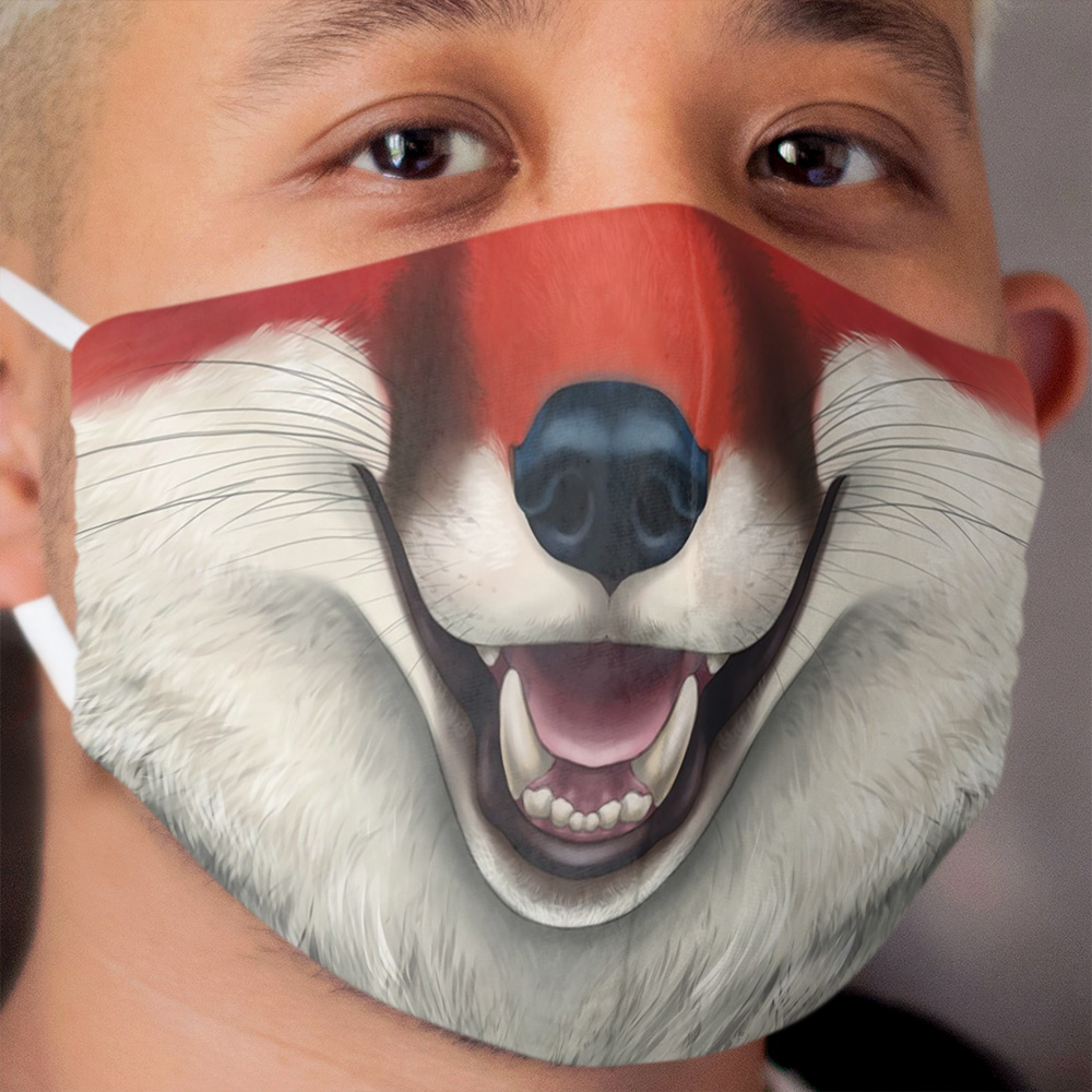 Deep Red Fox Cloth Face Mask