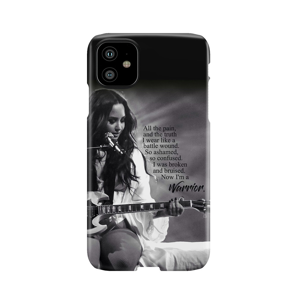 Demi Lovato "Warrior" (Better Fit For S) Phone Case