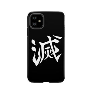 Demon Slayer Corps Destroy Design (Front) Tough Phone Case