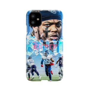 Derrick Henry Tennessee Sports Art Phone Case