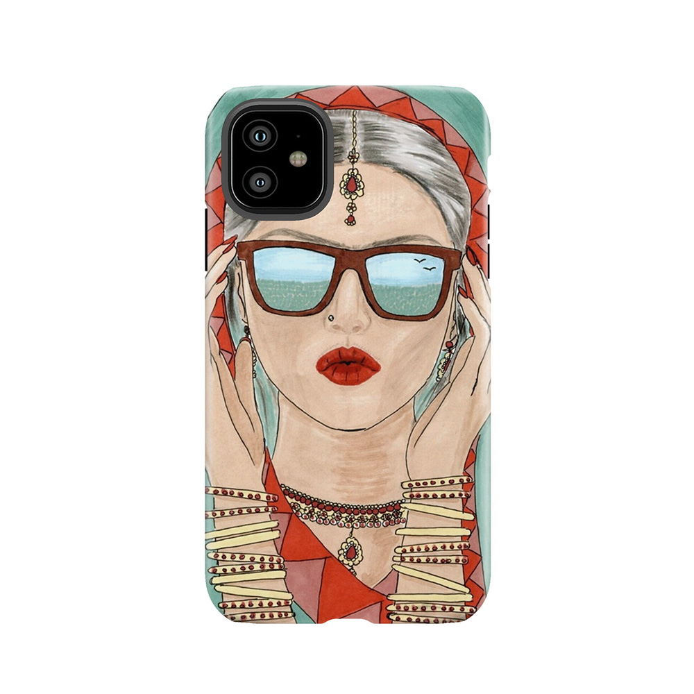 Desi Girl Tough Phone Case