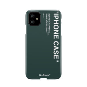 Designer Case. Darkgreen Phone Case
