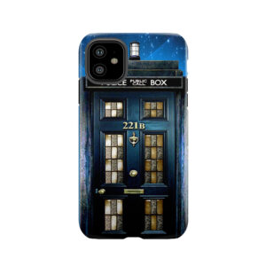 Detective Phone Box With 221B Number Tough Phone Case
