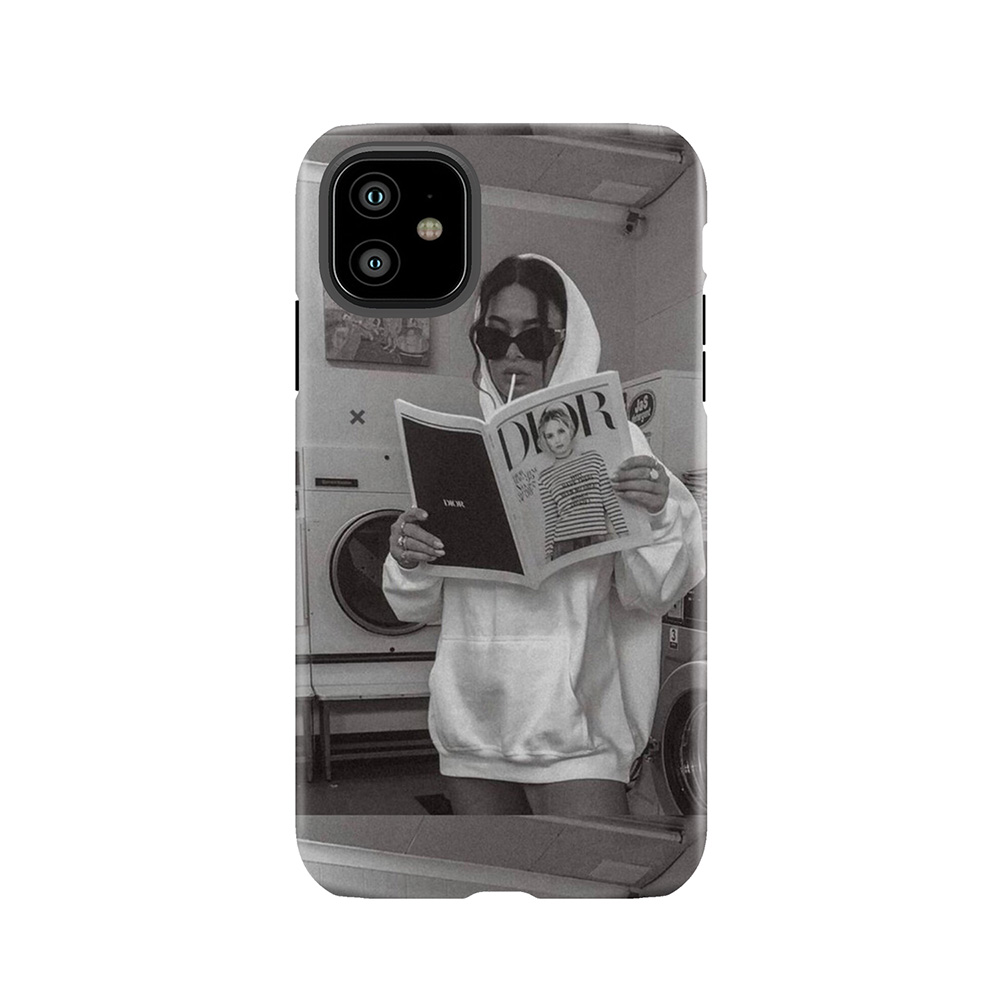 Di0R Aesthetic Laundromat Tough Phone Case
