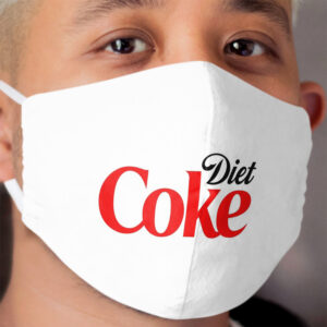 Diet Coke Logo Cloth Face Mask