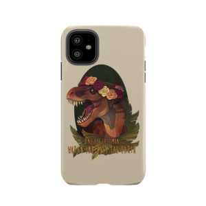 Dinosaur Eats Man Tough Phone Case