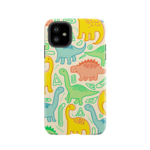 Dinosaur Party Tough Phone Case