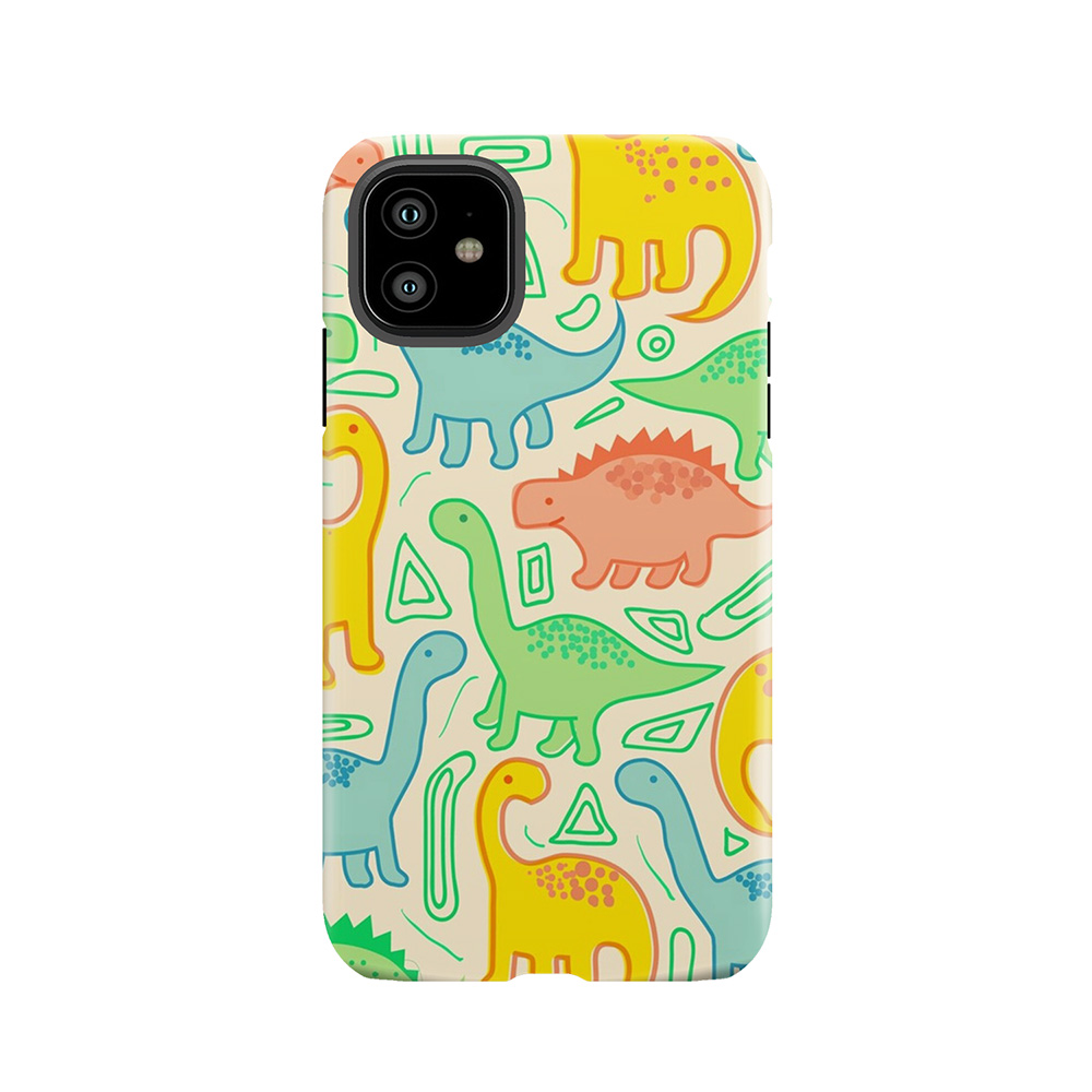 Dinosaur Party Tough Phone Case