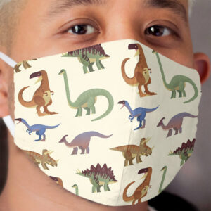 Dinosaur pattern Cloth Face Mask