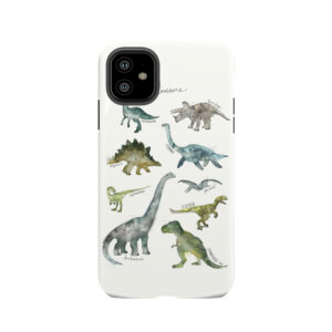 Dinosaurs 2 Tough Phone Case