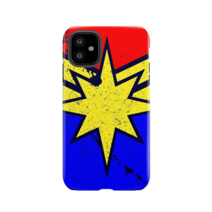 Distressed Super Heroine Tough Phone Case
