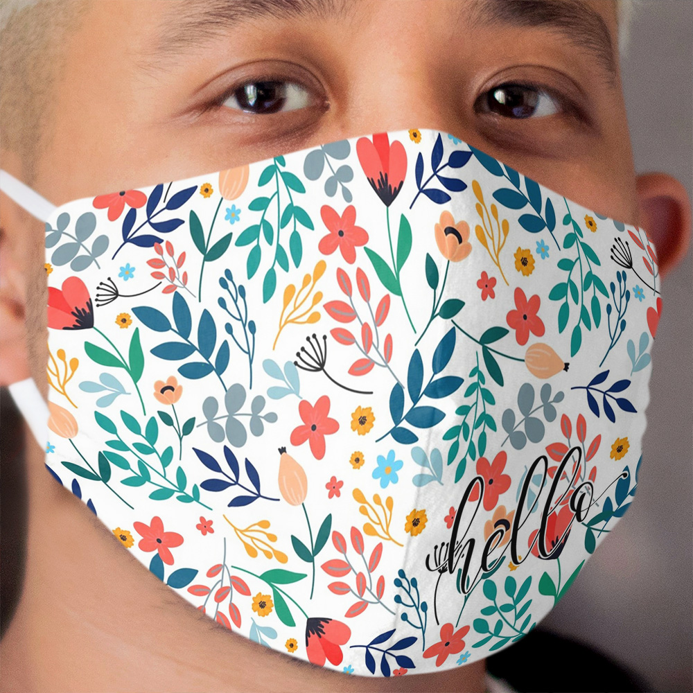 Ditsy Floral Cloth Face Mask