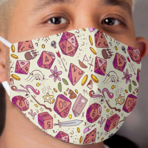 DnD alt colors 1 Cloth Face Mask